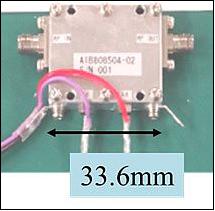 Figure 25: Photo of the EM (Engineering Model) of the GaN-HEMT power amplifier (image credit: Hodoyoshi consortium)