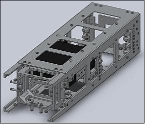 Figure 12: Illustration of the SolidWorks CAD model structure (image credit: UH)