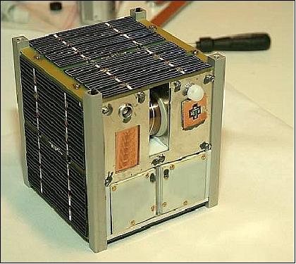 Figure 10: Photo of the NCube-2 CubeSat (image credit: NTNU)