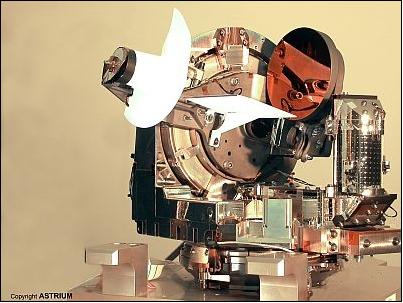 Figure 5: LOLA telescope assembly, as fitted to aircraft used in the ARTEMIS laser link trials (image credit: Astrium SAS)