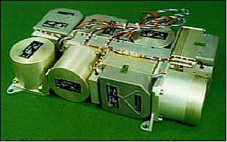 Figure 3: Photo of reaction wheels and gyros (image credit: KAIST)