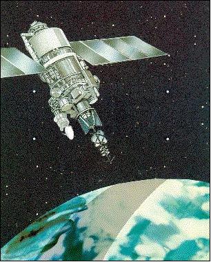 Figure 2: Illustration of the Meteor-3M spacecraft (image credit: Roskosmos)