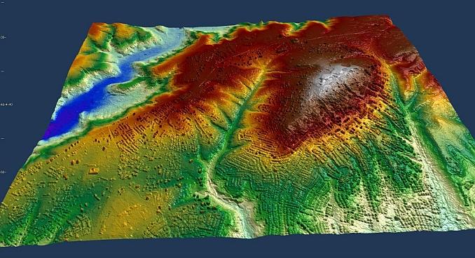 Figure 5: CartoSat-1 DEM of Ankara, Turkey (image credit: GAF/Euromap)