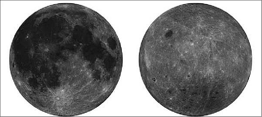 Figure 12: Full coverage high-resolution (7 m) images of the moon observed by Change-2 (image credit: SASTIND)