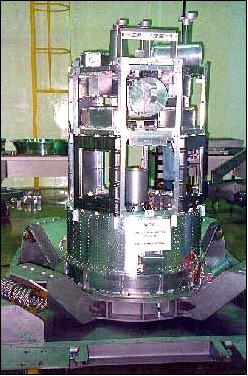 Figure 4: Illustration of the SAC-C spacecraft structure (image credit: INVAP)