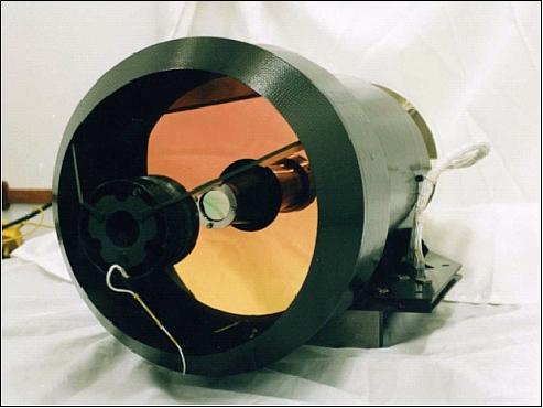 Figure 6: Telescope of MWIR instrument (image credit: QinetiQ, Sira Electro-Optics Ltd.)