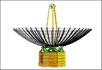 Figure 7: View of the antenna and the XSAR payload (image credit: ELTA Systems Ltd.)
