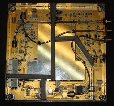 Figure 2: Illustration of a correlating receiver without top cover (image credit: HUT)