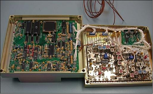 Figure 9: Photo of the assembled communication subsystem (image credit: UT- Austin)