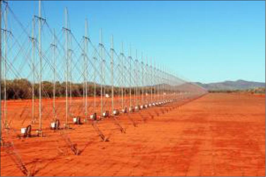 Figure 1: View of the JORN antenna array (image credit: DSTG)