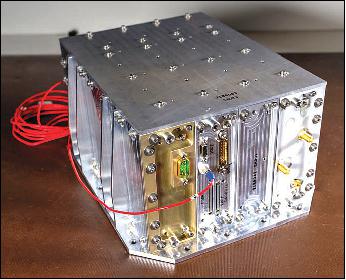 Figure 1: NavCube, the product of a merger between the Goddard-developed SpaceCube 2.0 and Navigator GPS technologies, could play a vital role helping to demonstrate X-ray communications in space — a potential NASA first (image credit: NASA)