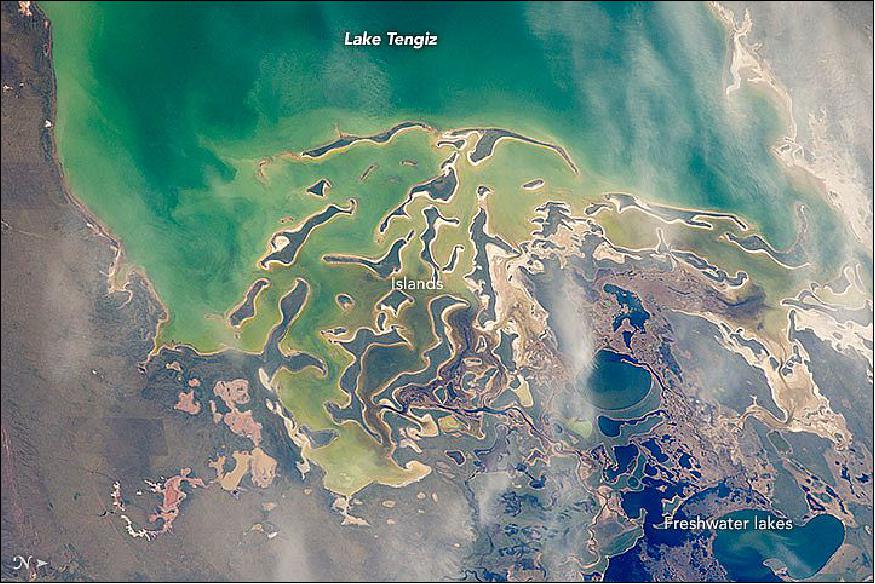 Figure 86: Astronaut photograph ISS047-E-83092 was acquired on April 26, 2016, with a Nikon D4 digital camera using a 400 millimeter lens, and is provided by the ISS Crew Earth Observations Facility and the Earth Science and Remote Sensing Unit, Johnson Space Center (image credit: NASA Earth Observatory, Caption by M. Justin Wilkinson)