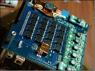 Figure 1: The EPS flight model during assembly and near completion (image credit: EXA)