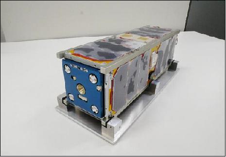 Figure 2: Photo of the AQT-D spacecraft (image credit: University of Tokyo)