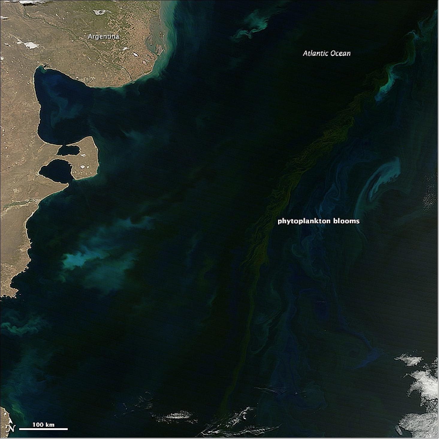 Figure 111: The MODIS instrument on NASA's Terra satellite acquired this natural-color image on Nov. 26, 2013 (image credit: NASA)