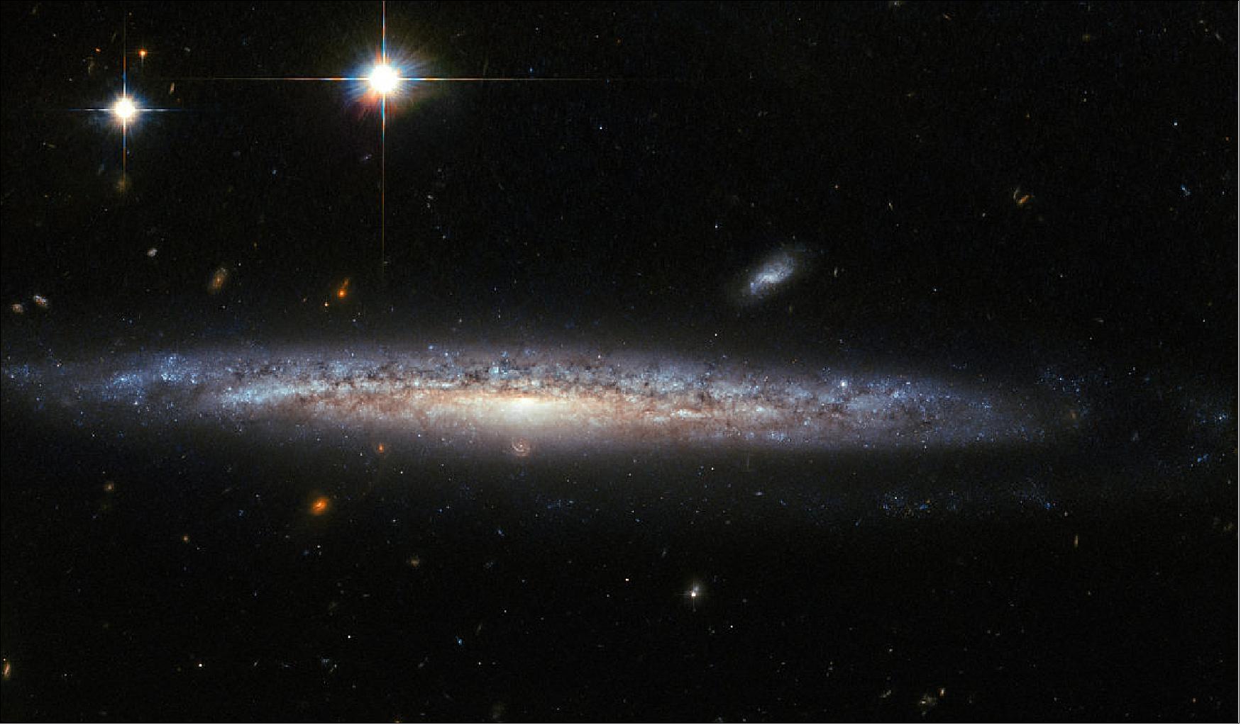 Figure 43: Image of the spiral galaxy NGC 5714, captured by the NASA/ESA Hubble Space Telescope (image credit: ESA/Hubble & NASA)