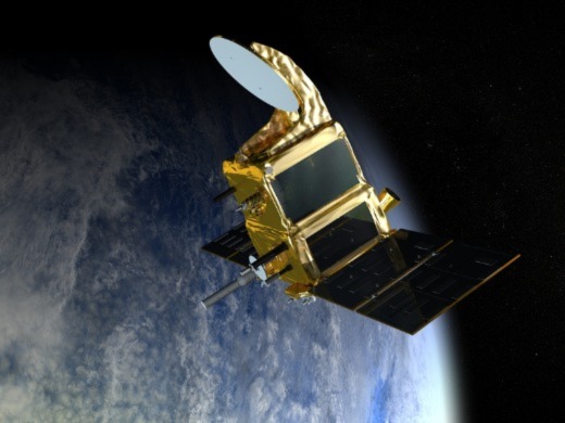 SARAL satellite in space