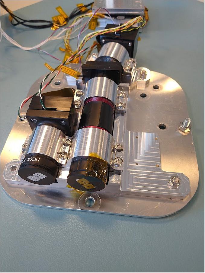 Figure 10: Photo of the SDR and HSI payloads for the HYPSO-2 mission (image credit: NTNU)