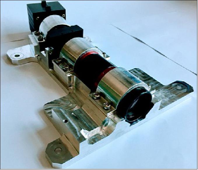 Figure 6: Hyperspectral imager payload assembled for CubeSat integration (image credit: NTNU)