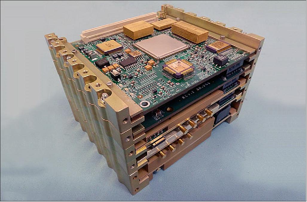 Figure 1: Illustration of the Iris radio (image credit: NASA/JPL)