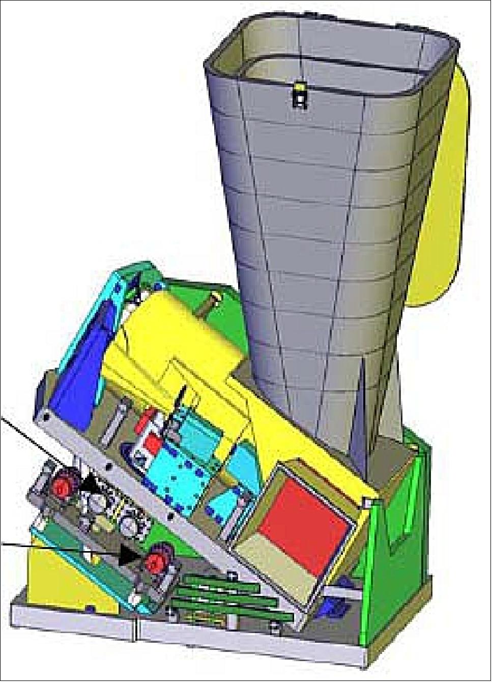 Main components of the FCI-TA (image credit: Kayser Threde)