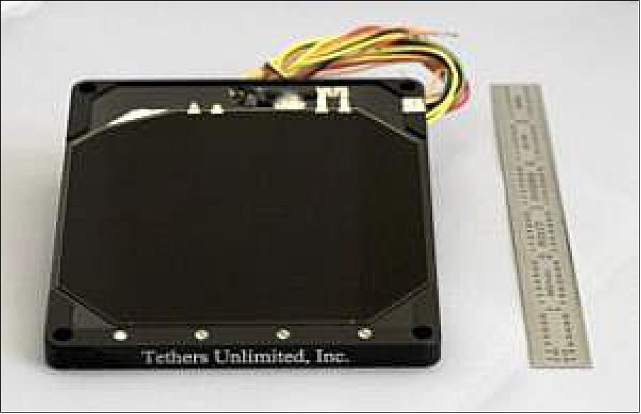 Figure 30: Prototype version of the Terminator Tape Deorbit Module (image credit: TUI)