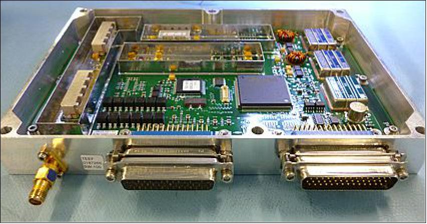 Figure 25: Photo of Surrey's FlexRX receiver (image credit: SST-US)